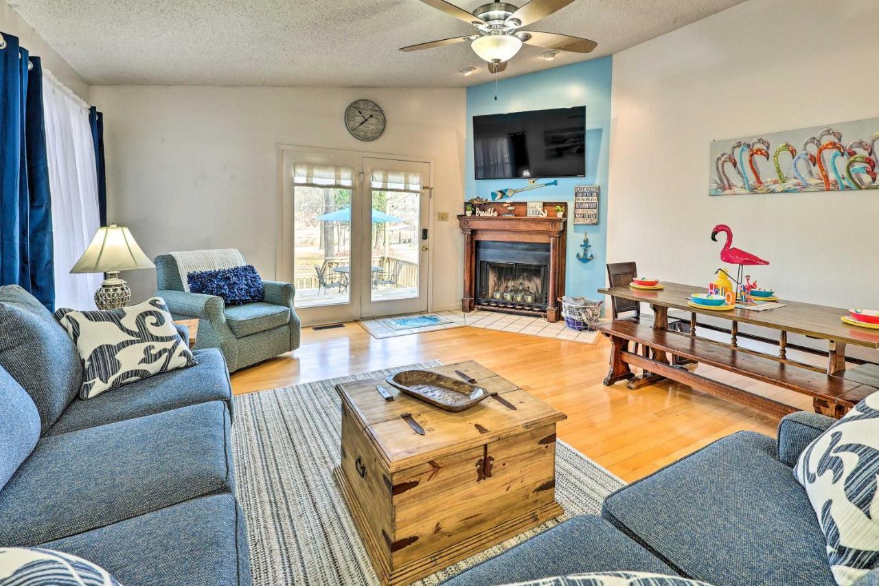 Lakefront Hot Springs Home With Furnished Deck! Dış mekan fotoğraf