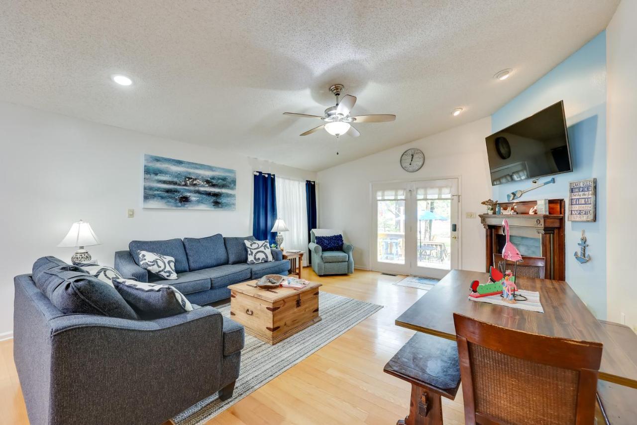 Lakefront Hot Springs Home With Furnished Deck! Dış mekan fotoğraf