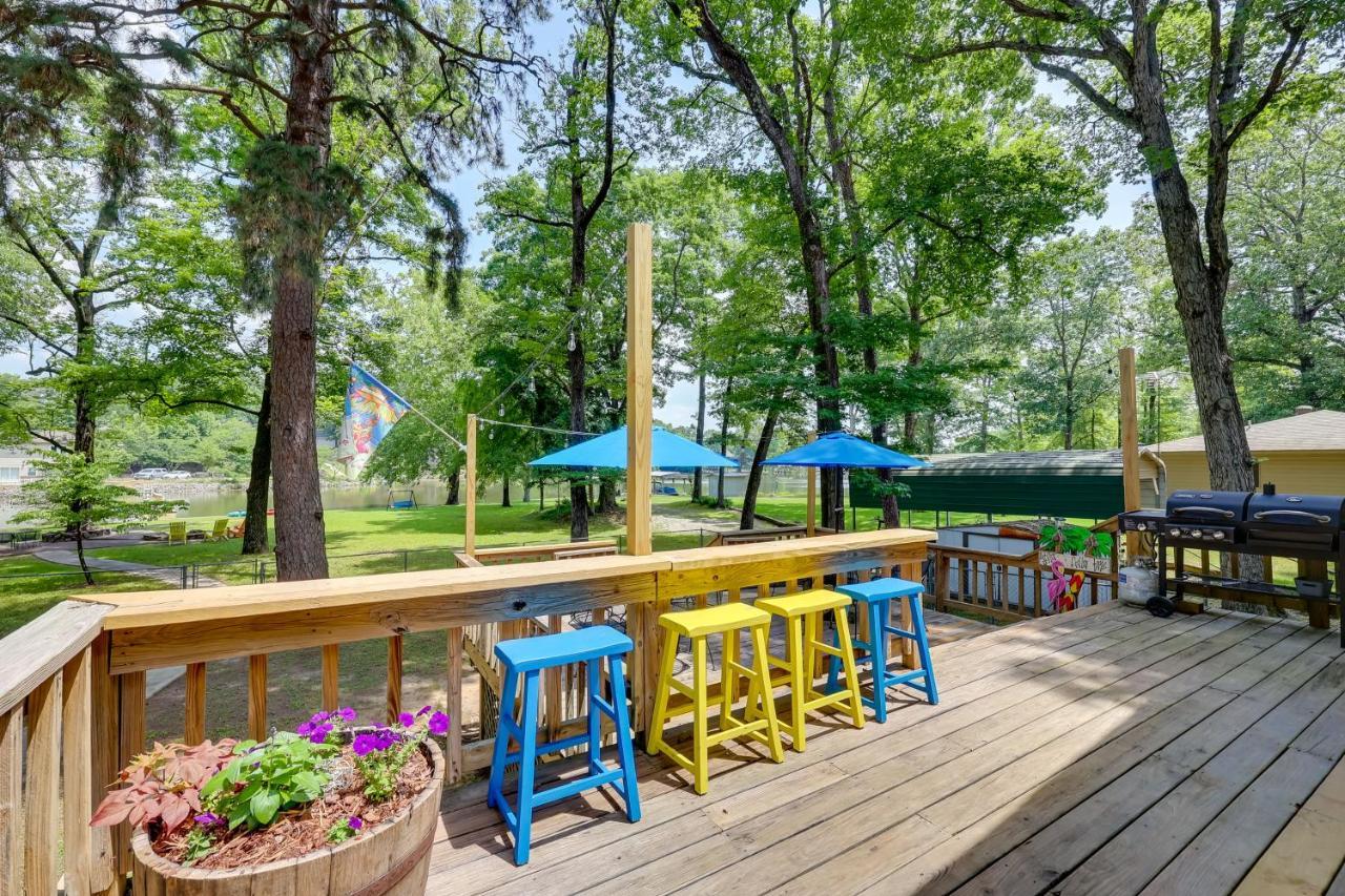 Lakefront Hot Springs Home With Furnished Deck! Dış mekan fotoğraf