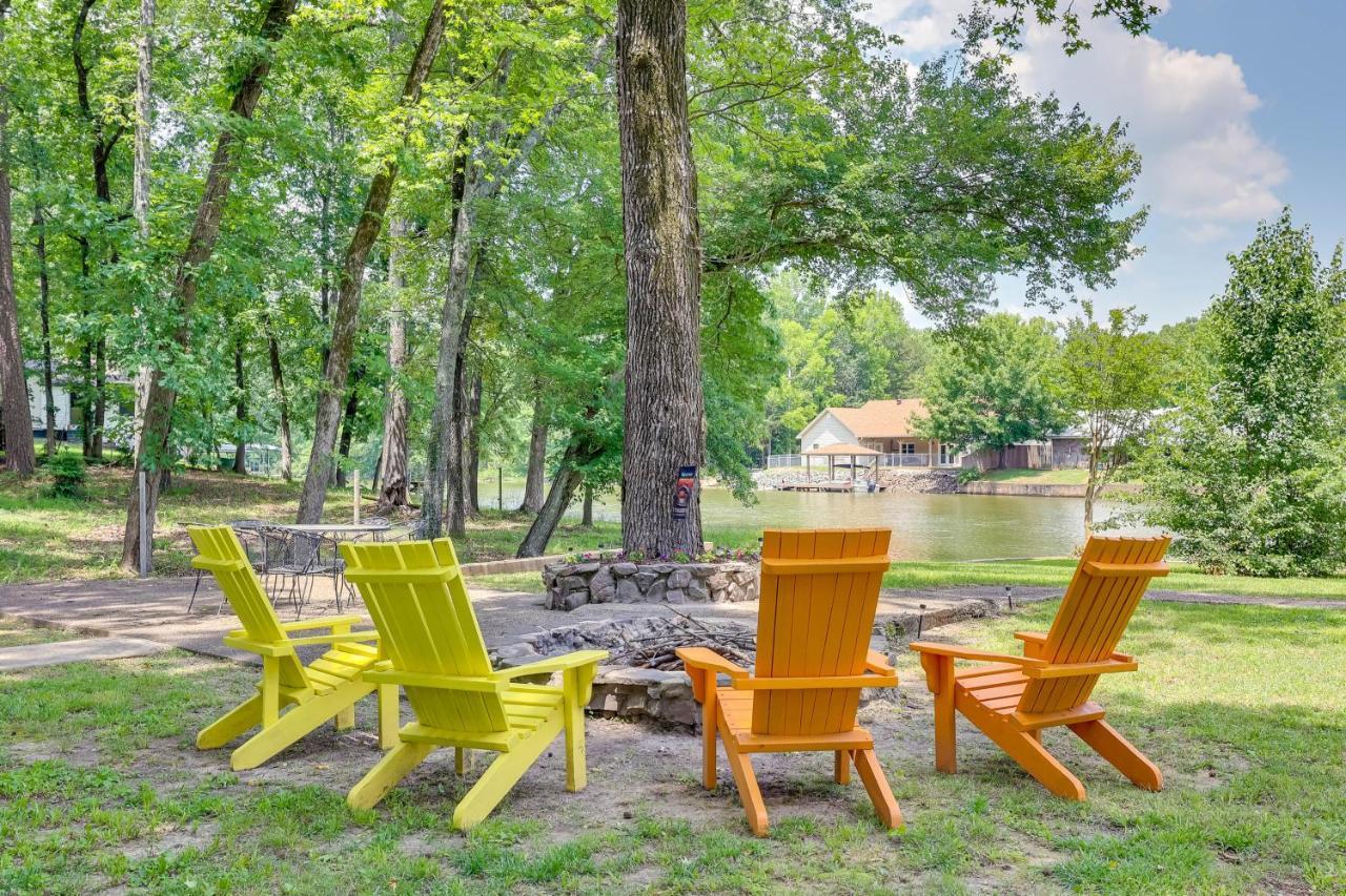 Lakefront Hot Springs Home With Furnished Deck! Dış mekan fotoğraf