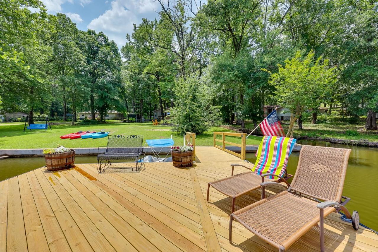 Lakefront Hot Springs Home With Furnished Deck! Dış mekan fotoğraf